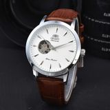  Đồng hồ cơ ORIENT Automatic dây da BKFACN-9224 