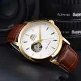  Đồng hồ cơ ORIENT Automatic dây da BKFACN-9224 