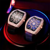  Đồng hồ nam dáng thùng rượu  BKFACN-9231 