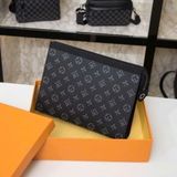  Túi Clutch nam da bò nguyên tấm BKFACN-9241 