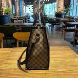  Túi xách nữ phối da cà phê BKFACN-9245 