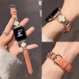  Đồng hồ dây da cỏ bốn lá khảm trai BKFACN-9257 