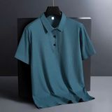  Áo thun nam Polo lụa băng tay ngắn BKFACN-9258 