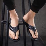  Dép xỏ ngón nam da cao cấp BKFACN-9265 