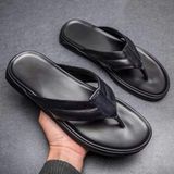  Dép xỏ ngón nam da cao cấp BKFACN-9265 