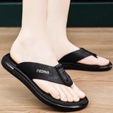  Dép xỏ ngón nam da mềm cao cấp BKFAVN-9267 