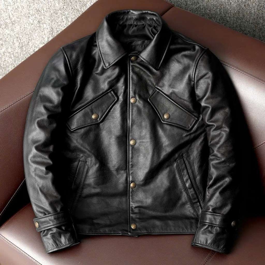  Áo khoác da nam phong cách Hàn Quốc BKFAVN-9031 