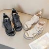 Sandal boot hở mũi phong cách châu Âu BKFAVN-9038