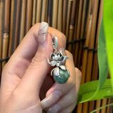  DÂY CHUYỀN MẶT HOA SEN TRÒN BKFAVN-9062 