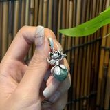  DÂY CHUYỀN MẶT HOA SEN TRÒN BKFAVN-9062 