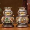 Đèn bơ lỏng hoa sen cao cấp BKMEVN-9002
