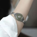  VÒNG TAY ngọc hoa điền BKJECN-9031 