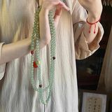  Dây chuyền chu sa kết hợp lưu tô BKJECN-9133 