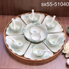 Bộ bát đĩa ăn cơm BK-CE004200VN-4156 gốm sứ Bát Tràng