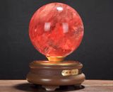  QUẢ CẦU PHA LÊ TRANG TRÍ CAO CẤP Chất liệu: đá pha lê tự nhiên 