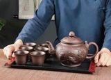  BỘ ẤM TRÀ ĐẤT SÉT CAO CẤP  Chất liệu: Chúc Ni 