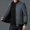 Áo khoác len nam cao cấp Màu sắc: đen/xám Chất liệu len ( Polyester 49% len 40%