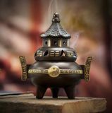  Lư hương thái cực bát quái BK-ME002900VN-4086 Chất liệu đồng 