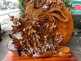  Phu thê viên mãn Kích thước: C76r59s13 Gỗ hương Gia Lai đẹp  Đục đẹp sắc nét 