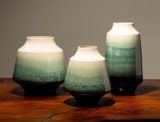  BÌNH GỐM CẮM HOA TRANG TRÍ XANH NGỌC LỤC BẢO  Chất liệu: Gốm sứ 