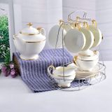  BỘ TÁCH CÀ PHÊ MẠ VÀNG KIỂU ANH CAO CẤP(1688) BK-CE005300VN-4061 