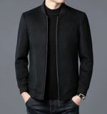  Áo khoác len nam cao cấp Màu sắc: đen/xám Chất liệu len ( Polyester 49% len 40% 