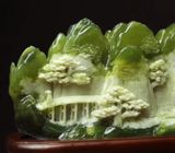  ĐỒ TRANG TRÍ NGỌC TÚ TỰ NHIÊN  Ngọc tự nhiên, chạm khắc bằng tay, màu nguyên bản Đá thô Xiuyu tự nhiên 
