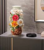  BÌNH HOA GỐM SANG TRỌNG CAO CẤP BK-CE007100VN-3862 Chất liệu: gốm sứ 