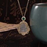  DÂY CHUYỀN BẠC MẶT PHẬT CAO CẤP Chất liệu: Bạc 925 nguyên khối 