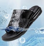  Dép da nam hoạ tiết cá sấu BK-FA001500VN-4174 