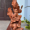 Đạt ma thuần nghê Gỗ hương ta Hàng đẹp nét KT: 88-38-33