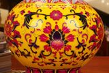  Bình hoa sạng trọng Chất liệu gốm sứ Sử dụng đồ trưng bày Kt 16*22 đường kính đáy 9 đường kính miệng 9 