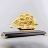Quà tặng cao cấp sang trọng Thuận buồm xuôi gió bằng đồng dát vàng  Kt 31* 21*11