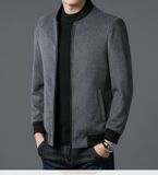  Áo khoác len nam cao cấp Màu sắc: đen/xám Chất liệu len ( Polyester 49% len 40% 