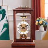  Đồng hồ cơ  kích cỡ 36*23*13CM  Trọng lượng khoảng: 2,6kg Vật liệu: catalpa quả óc chó 