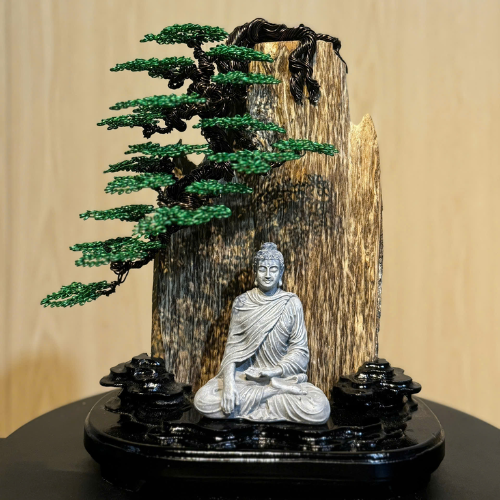  Kiến trầm cảnh bon sai mini Cao 22 ngang 21 