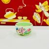 Bộ ấm chén chum ngọc hoa vàng kim BKCEVN-9042