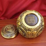 Hộp đựng trà bằng đồng BKMEVN-9040 