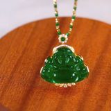  Mặt Dây chuyền ngọc bích tự nhiên BKJECN-9052 