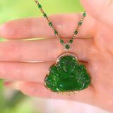  Mặt Dây chuyền ngọc bích tự nhiên BKJECN-9052 