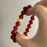 Vòng tay đá đỏ vượng khí LHJECN-9085 