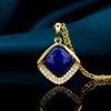 Dây chuyền kim cương lapis lazuli BKJEVN-9029