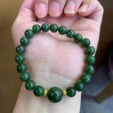  Vòng tay phong thủy xanh lá BKJECN-9056 