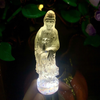 Mẹ quan âm thạch anh vàng khói Kt:9x2,5cm