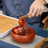  BỘ ẤM TRÀ TỬ SA Bát Tràng CHÍNH HÃNG BK-CE002000VN-3298 Chất liệu gốm sứ 