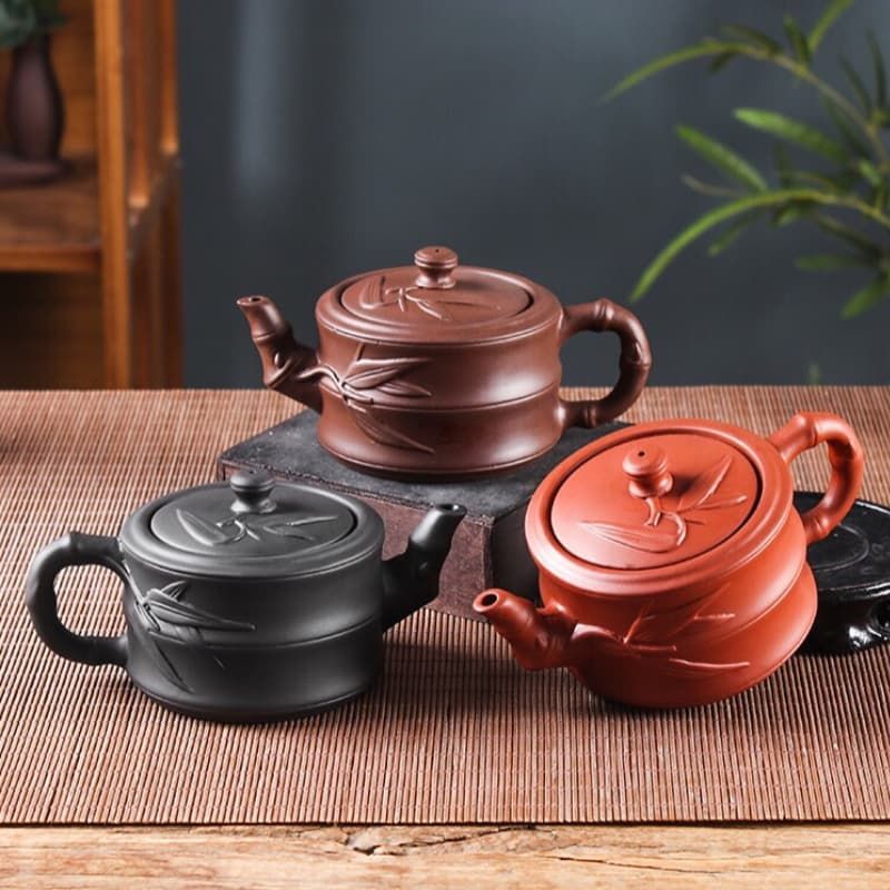  BỘ ẤM CHÉN TỬ SA BÁT TRÀNG CAO CẤP BK-CE001100VN-3299 Chất liệu Cát tím (nung ở nhiệt độ 1280oC) 