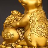  THỎ HOÀNG ĐẠO DỒI DÀO MAY MẮN BK-ME002700VN-3106 Chất liệu đồng 