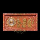  Tranh Đồng Hồ Dát Vàng 