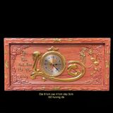  Tranh Đồng Hồ Dát Vàng 