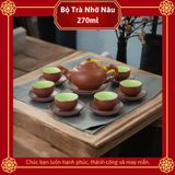  Ấm chén tử sa Bát Tràng các mẫu nâu đất 
